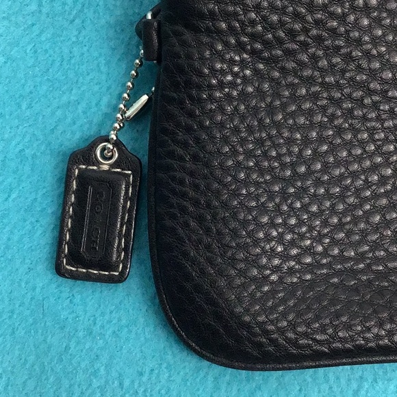 Coach Black Leather Small Wristlet - Picture 2 of 5